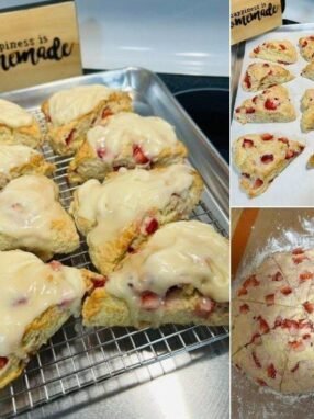 Gluten Free Cranberry Orange Scones