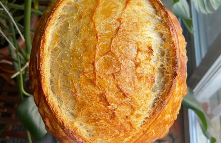 Blue Moon Sourdough Beer Bread