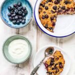 Sourdough Lemon Blueberry Quick Bread