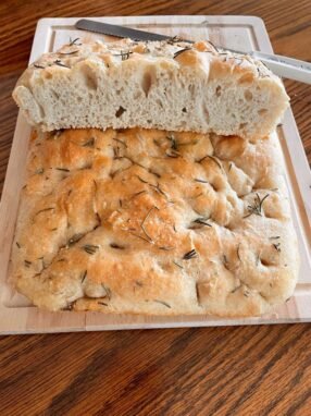 Focaccia sandwich bread