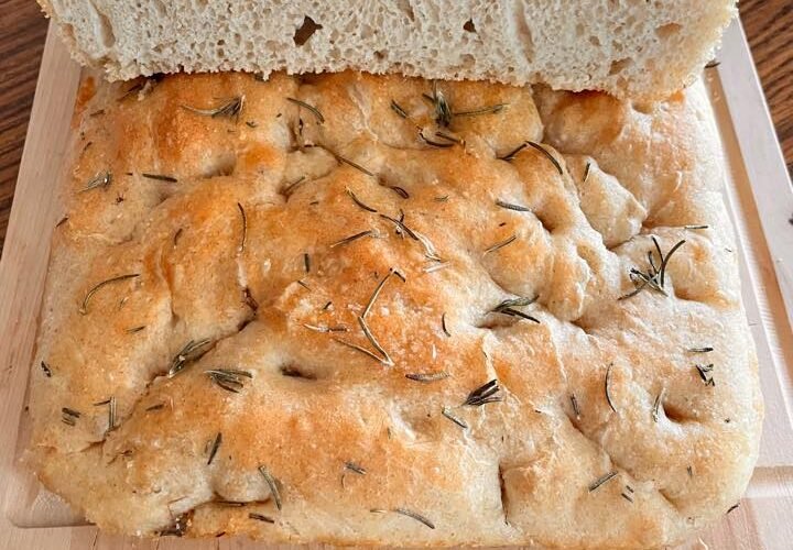 Focaccia sandwich bread