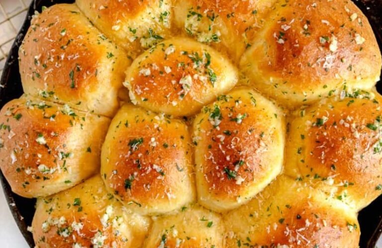 Garlic Butter Keto Bread