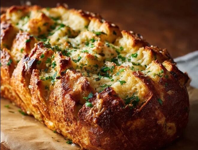 Garlic Parmesan Sourdough