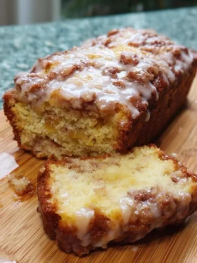 Soft Sourdough Apple Fritter Bread