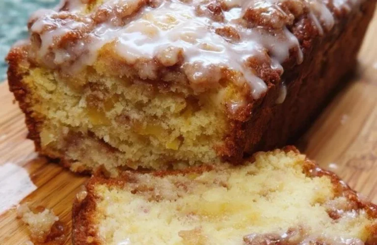 Soft Sourdough Apple Fritter Bread