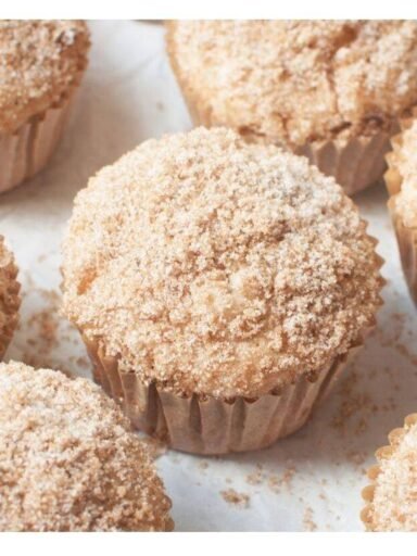 Sourdough Apple Cider Muffins