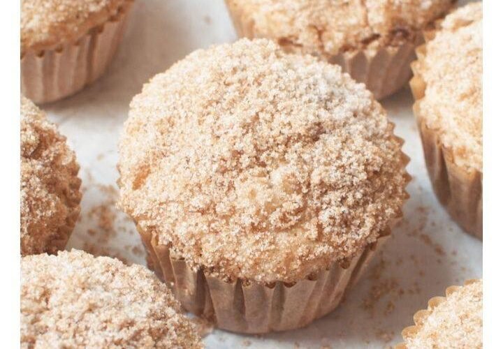 Sourdough Apple Cider Muffins