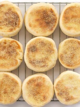 Sourdough English Muffins