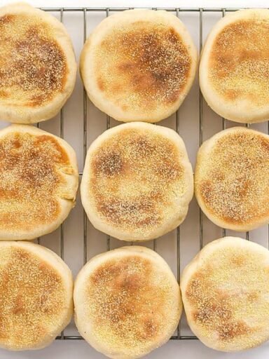 Sourdough English Muffins