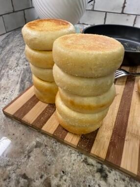 Sourdough English Muffins