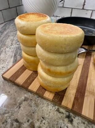 Sourdough English Muffins