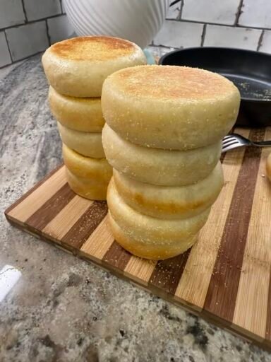 Sourdough English Muffins