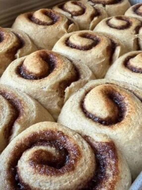 Super Soft Cinnamon Rolls with Fresh Milled Flour