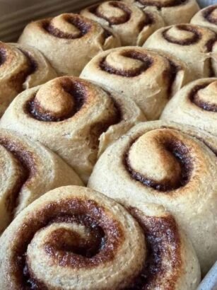 Super Soft Cinnamon Rolls with Fresh Milled Flour