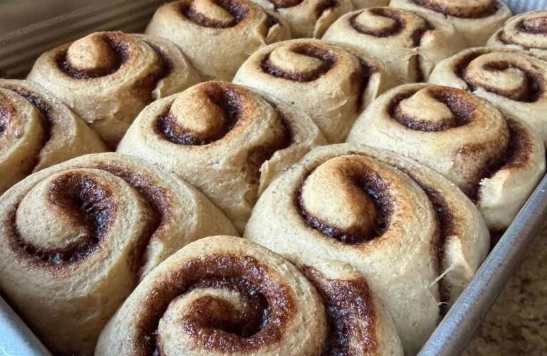Super Soft Cinnamon Rolls with Fresh Milled Flour