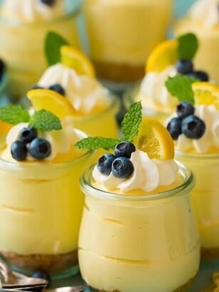 Keto Lemon Cheesecake Mousse