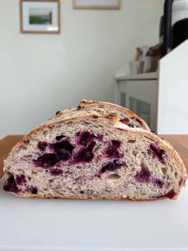 Blueberry Sourdough Bread