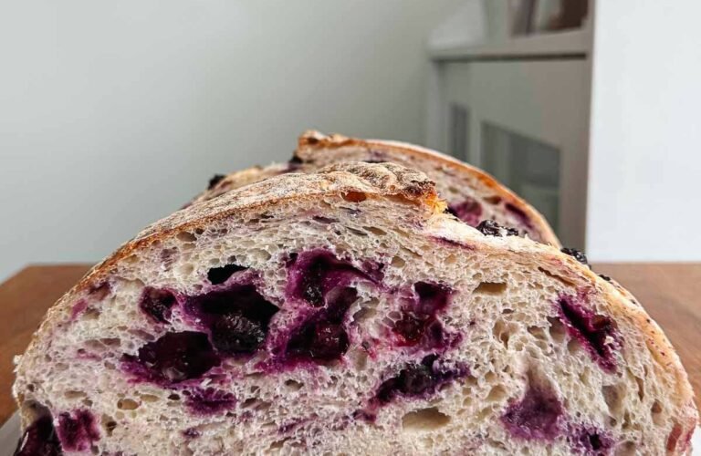 Blueberry Sourdough Bread