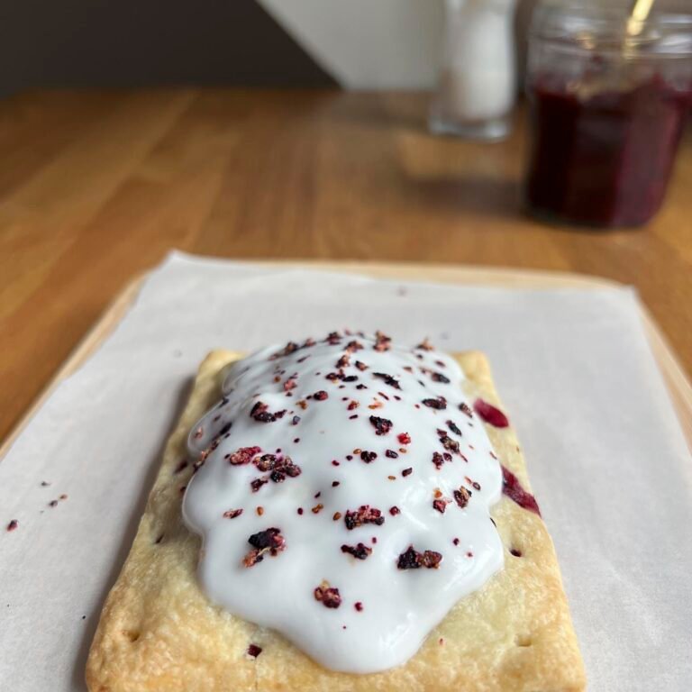 Blueberry Sourdough PoptartsÂ