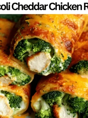 Broccoli Cheddar Chicken Rollups