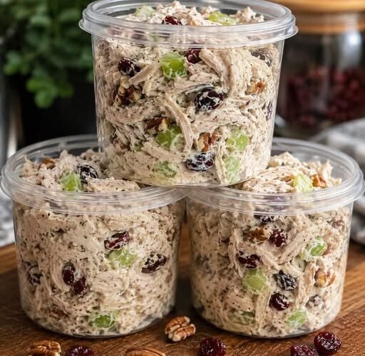 Cranberry Pecan Chicken Salad