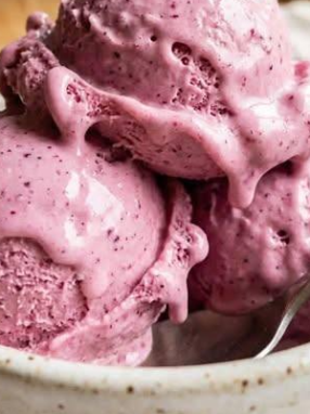 Creamy Berry Frozen Coconut Ice Cream