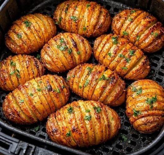 Crispy Air Fryer Potatoes with Just 2 Ingredients