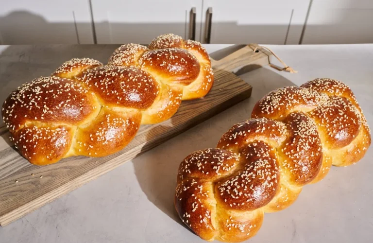 Fluffy Sourdough Challah