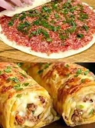 Ground Beef Tortilla Wraps