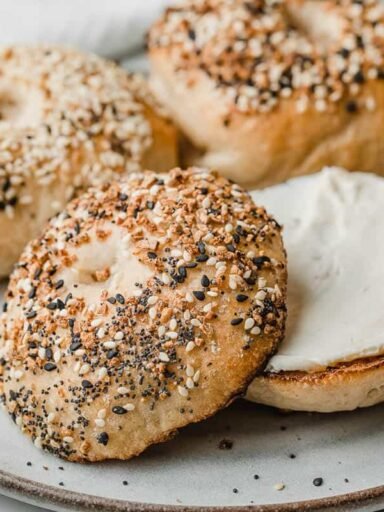Homemade Sourdough Bagels Recipe