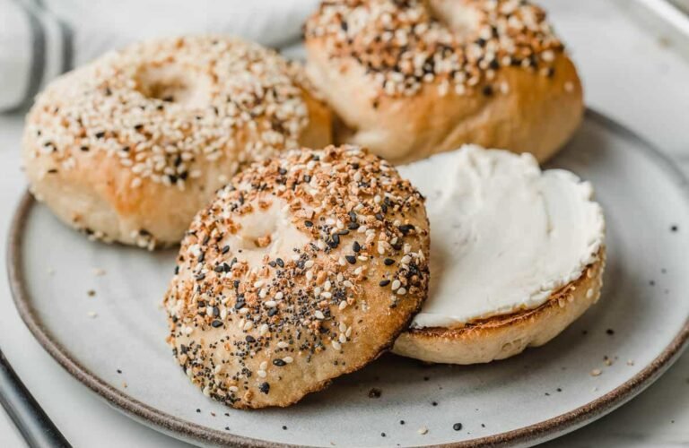 Homemade Sourdough Bagels Recipe
