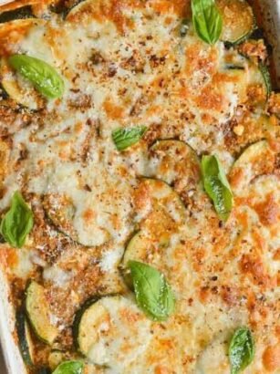 Jump to Recipe: High-Protein Zucchini & Beef Casserole