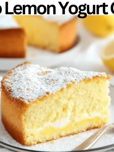 Keto Lemon Yogurt Cake