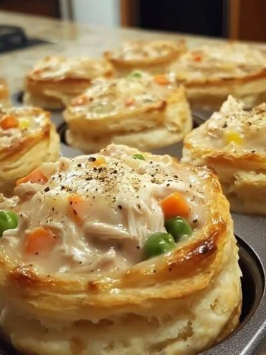Mini Chicken Pot Pies