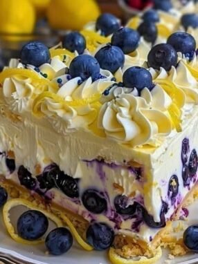 No-Bake, No-Sugar Lemon Dessert