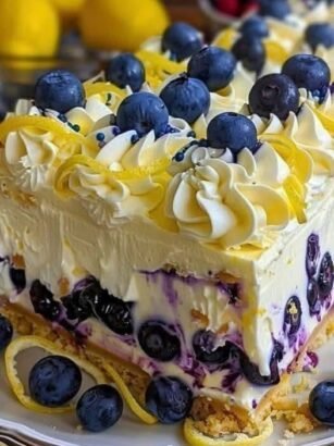 No-Bake, No-Sugar Lemon Dessert