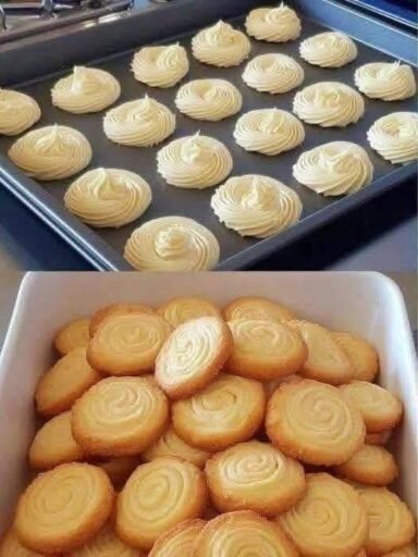 Sourdough Butter Cookies (Just 4 Ingredients!)