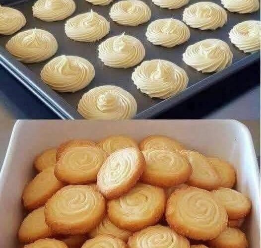 Sourdough Butter Cookies (Just 4 Ingredients!)