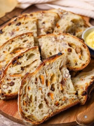 Sourdough Carrot Cake Bread