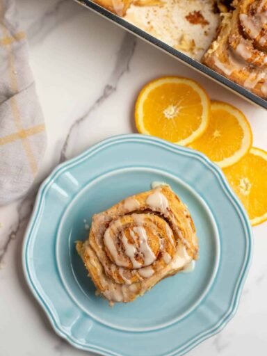 Sourdough Orange Cinnamon Rolls