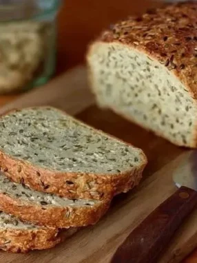 3-Ingredient Simple Seeded Bread
