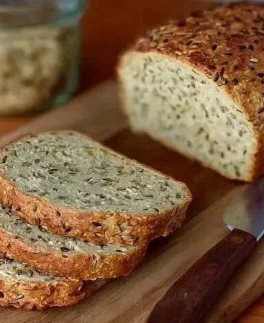 3-Ingredient Simple Seeded Bread