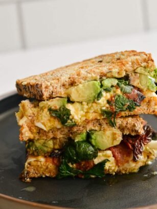 Air Fryer Breakfast Sandwich