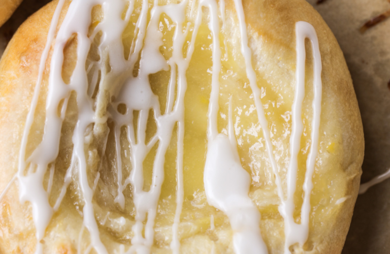 Sourdough Brioche Lemoncurd-creamcheese Buns.