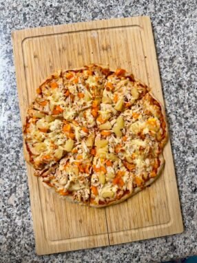 Sourdough Chicken Pizza