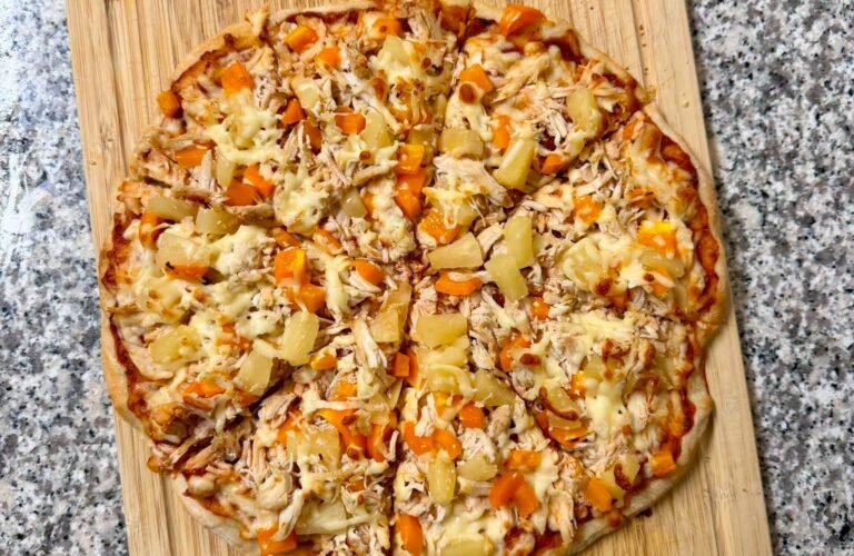 Sourdough Chicken Pizza