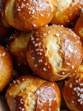 Sourdough Discard Pretzel Bites with 3 Ingredients