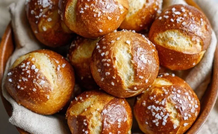 Sourdough Discard Pretzel Bites with 3 Ingredients