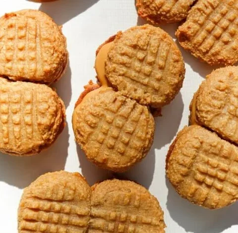 Sourdough Salted Peanut Butter Cookies