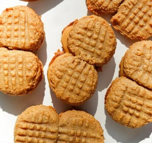 Sourdough Salted Peanut Butter Cookies